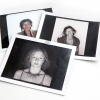 Polaroids from Phoenix commercial photographer Jason Koster's Burning Man portrait series.