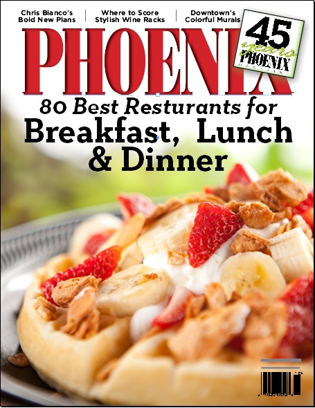 Phoenix Magazine mockup by Phoenix commercial photographer Jason Koster