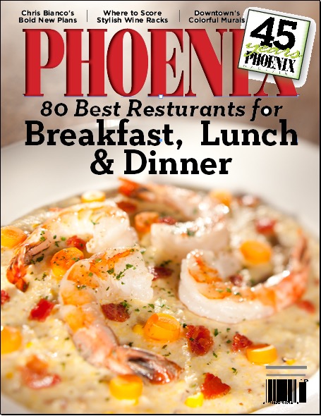 Phoenix Magazine cover story mockup by Phoenix commercial photographer Jason Koster