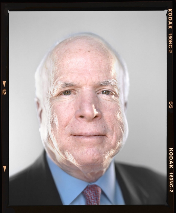 Editorial Photography Portrait of Arizona Senator John McCain by Phoenix commercial photographer Jason Koster.